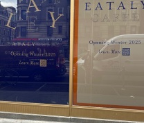 Eataly Caffè, 1122 Lexington Ave, NY, NY